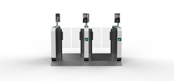 comprare Riconoscimento facciale Porta in acciaio inossidabile AB Servo motore di porta a tornitura per aeroporto metropolitano online manufacture