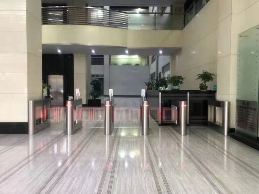 comprare Fabbrica Materiali di alta qualità Università a velocità elevata Swing Barrier Gate Flap Turnstile online manufacture