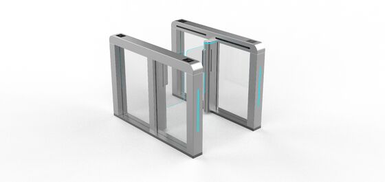 Acquistare Sistema di controllo accessi con tornello a battente, lettore di impronte digitali, codici QR e tessere RFID, in acciaio inossidabile 304 online manufacture