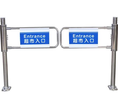 comprare Cancelli di ingresso per supermercati in acciaio inossidabile SUS304 DC24V a spinta manuale online manufacture