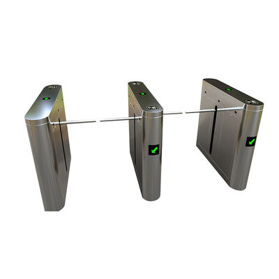 comprare SUS304 lettore Drop Arm Turnstile di acciaio inossidabile RFID online manufacture