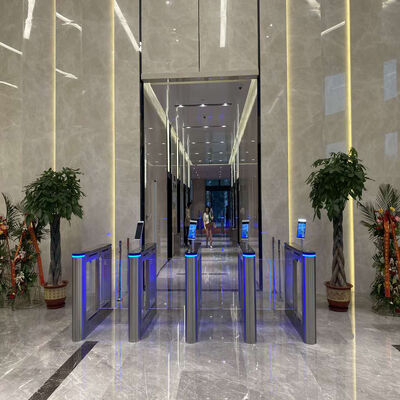 comprare 304 316 Sistema di controllo di accesso in acciaio inossidabile Tornitura di porta di velocità online manufacture