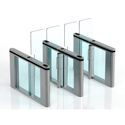 comprare Cancello a tornello con controllo accessi RFID e servomotore, barriera a bandelle SUS316 online manufacture