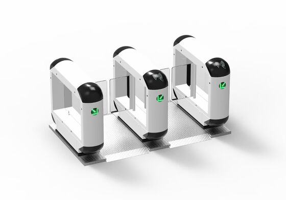 comprare Portale di barriera intelligente in acciaio inossidabile Portale a giradischi oscillante con lettore di schede online manufacture