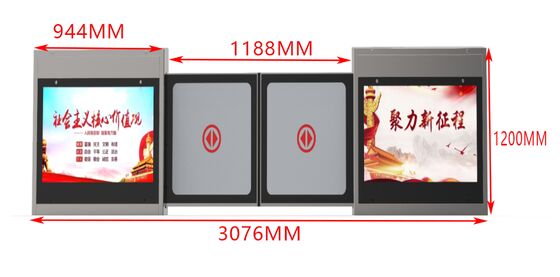 Prezzo buono Manual Lock Steel Construction Platform Screen Doors For Industrial And Commercial in linea