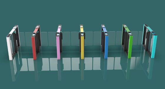 Prezzo buono Colorevoli Super Slim Servo Motor Speed Gates Personalizzabile Colore velocità Tornitura Porta in linea