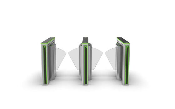 Prezzo buono Riconoscimento facciale Qr Code Flap Barriera Giradischi Anti-clip e Anti-tailgating Porta giradischi di sicurezza per la scuola in linea