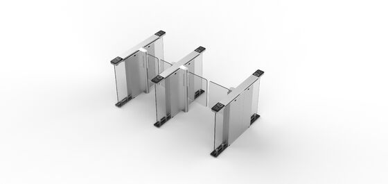 Prezzo buono Porta di sicurezza a passaggio rapido a due vie elettrica per ufficio Gym Flap Barrier in linea