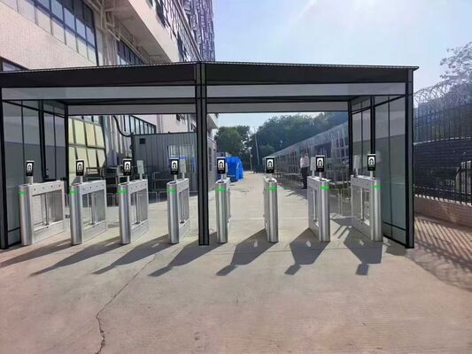 Prezzo buono Sistema di ingresso sicuro per porta di controllo accessi con riconoscimento facciale per cancello girevole dal produttore in linea