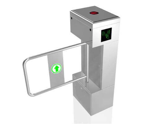 Prezzo buono Biometrica in acciaio inossidabile 800mm 30W Swing Barrier Turnstile in linea