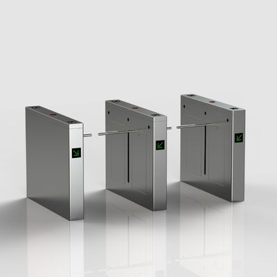 Prezzo buono 304 acciaio inossidabile 24V Full Automatic Drop Arm Turnstile in linea