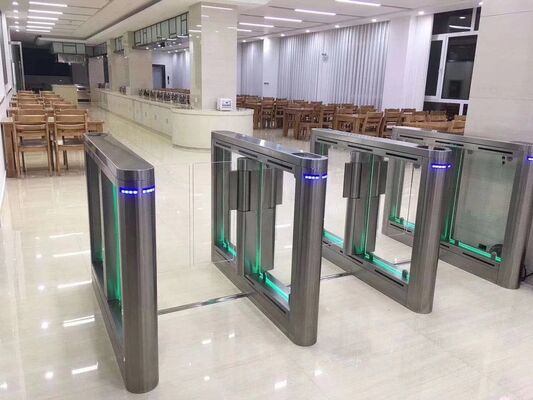 Prezzo buono Doppia direzione Mezza altezza SUS 304 Swing Barrier Turnstile in linea