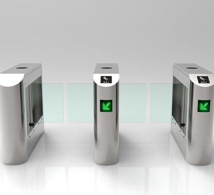 Controllo di accesso al cancello per pedoni IP54 304 materiale in acciaio inossidabile