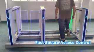 Controllo accessi sicuro tramite tornello Speed ​​Gate